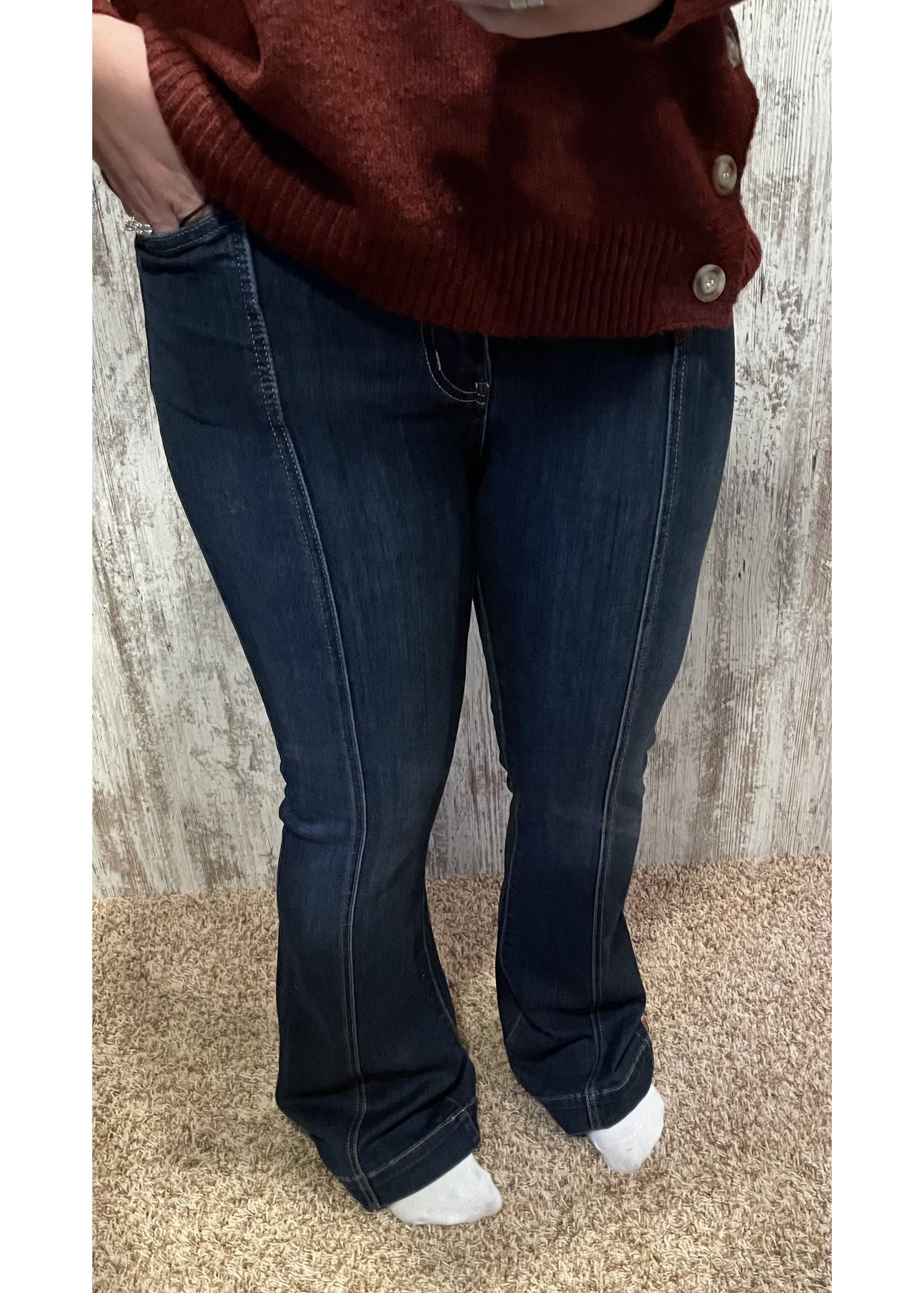 Judy Blue High Waist Dark Flair Jeans