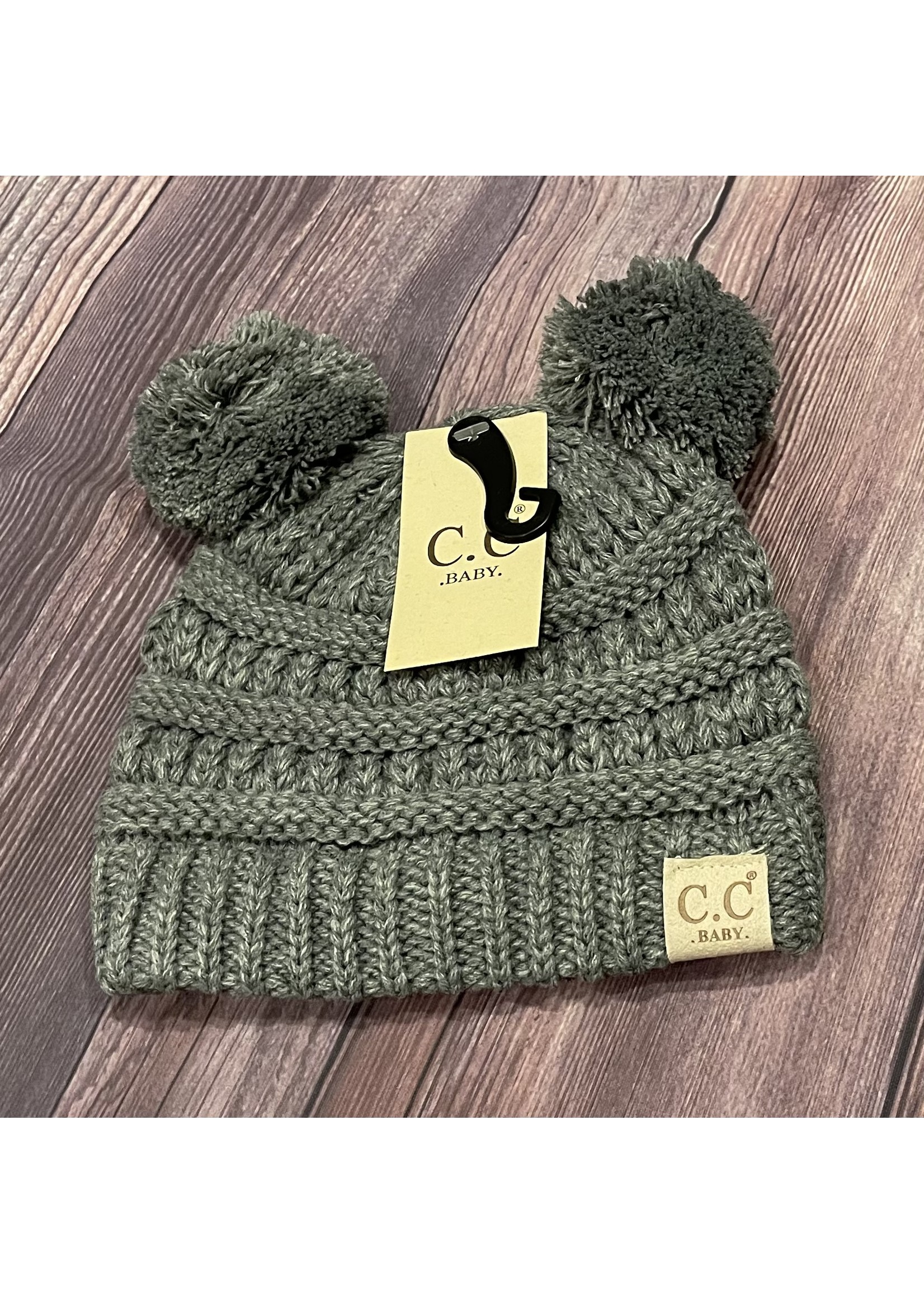 C.C. Baby Pom Pom Hat