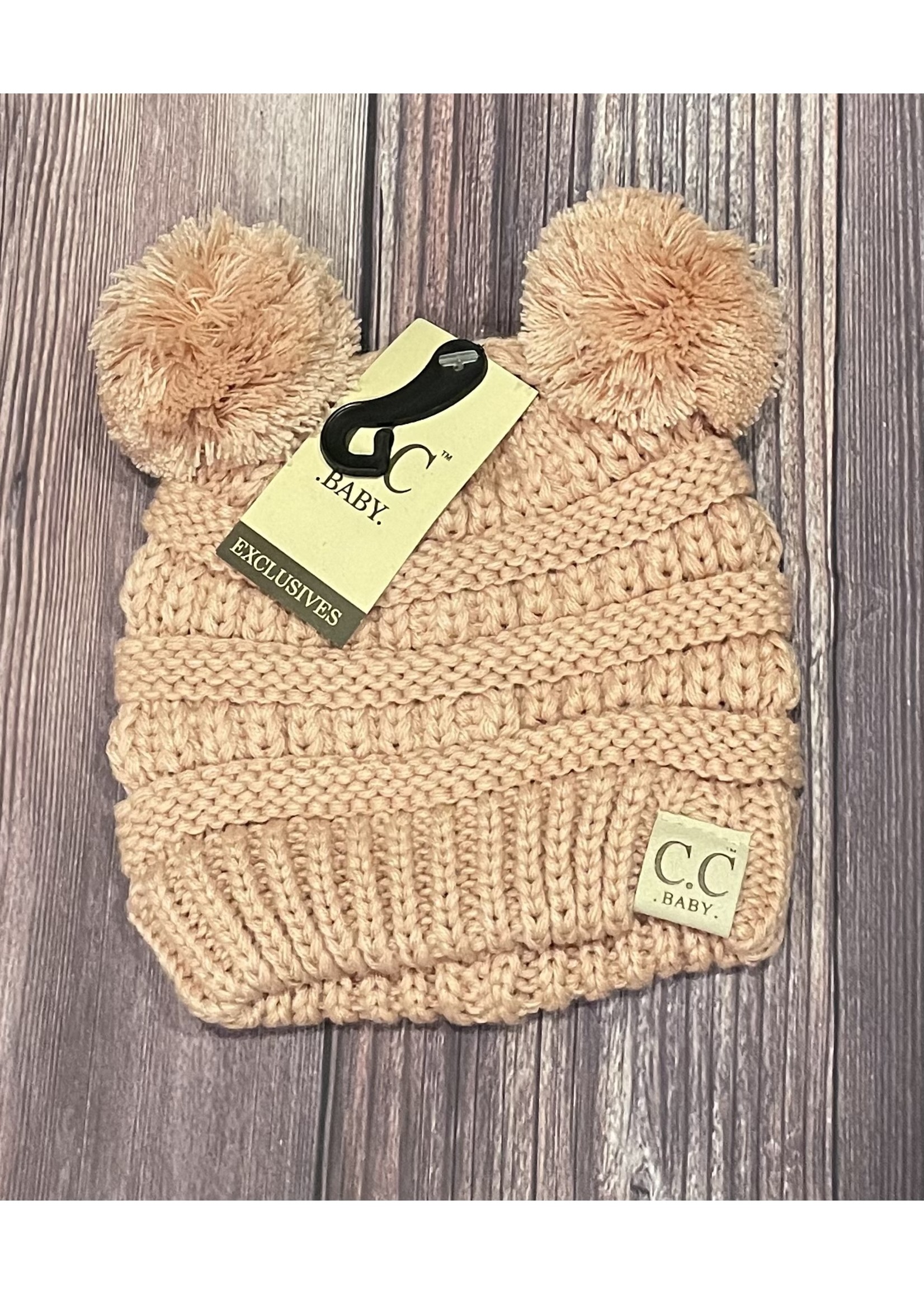 C.C. Baby Pom Pom Hat