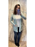 Lightweight Cardigan with Front Pockets