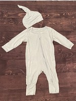 Seabreeze Bamboo Double Zip Baby Romper 12 months