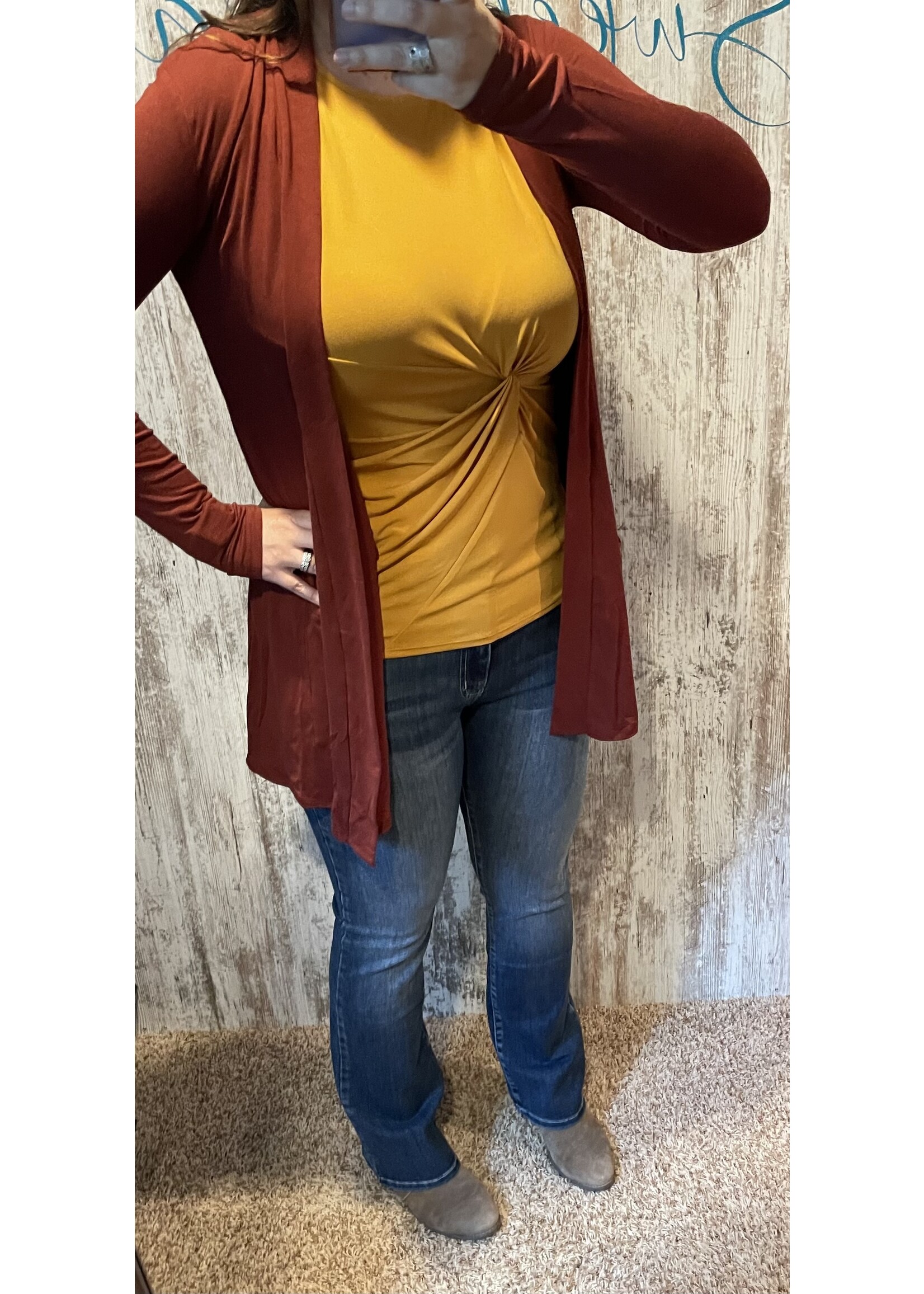 Lightweight Cardigan with Front Pockets