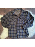 Mens Checkered Flannel Jacket