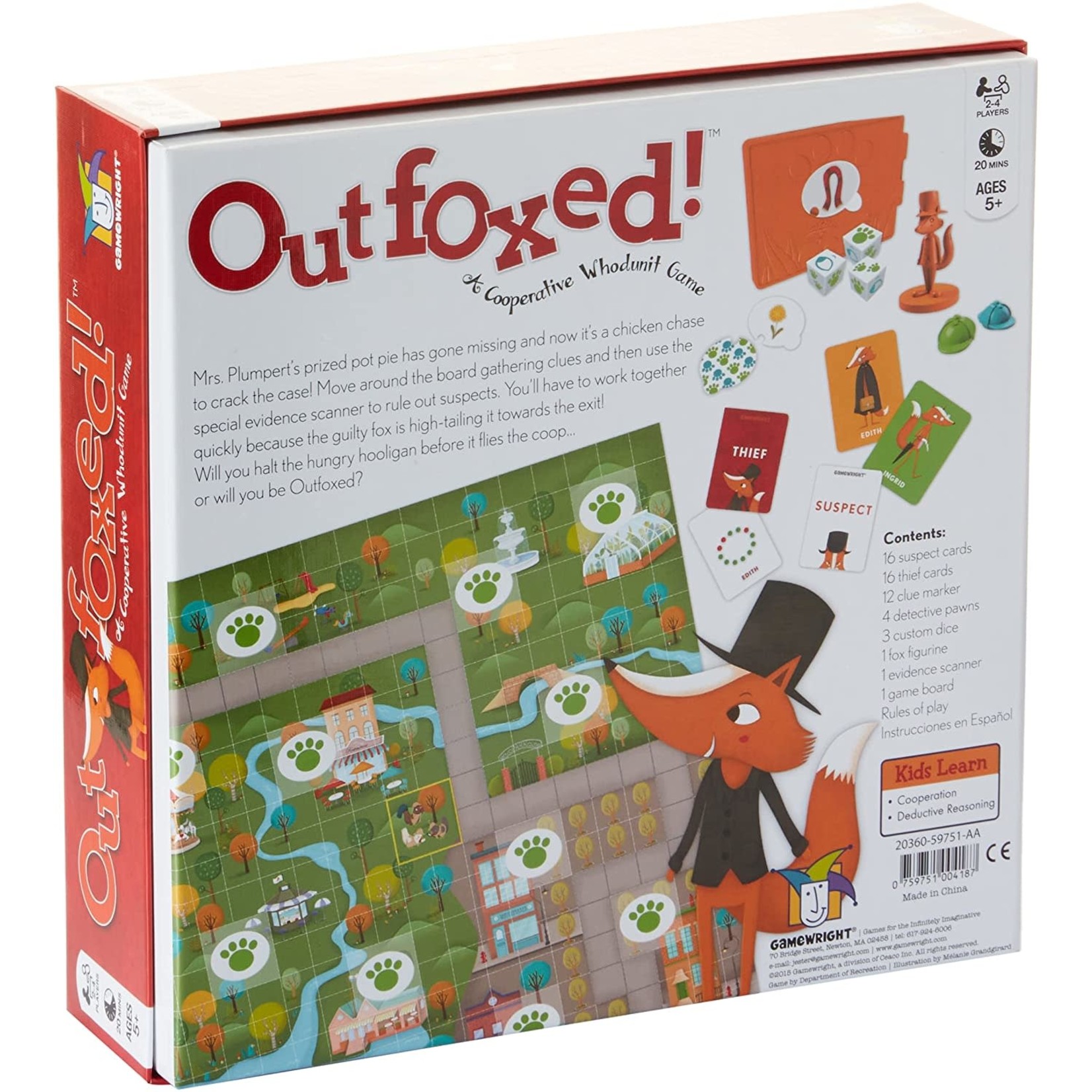 Gamewright Outfoxed! (5+)