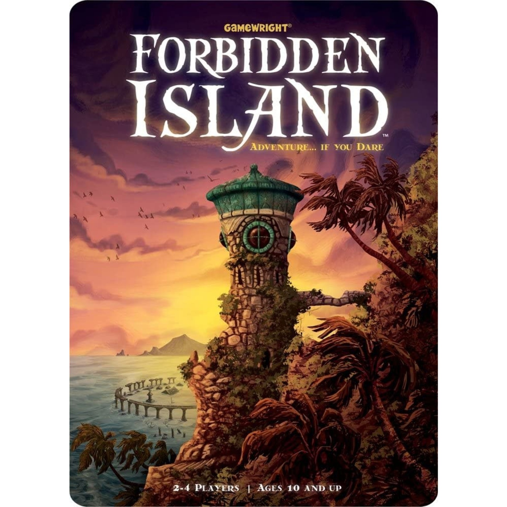 Forbidden Island Board Game Gamewright Adventure If You Dare 2-4 Players