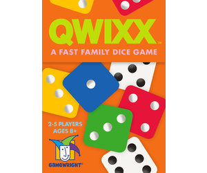  Gamewright Qwixx Mixx - Genuine Enhanced Game Play Add-On  Replacement Scorecards for Qwixx - A Fast Family Dice Game, 8 + years :  Everything Else