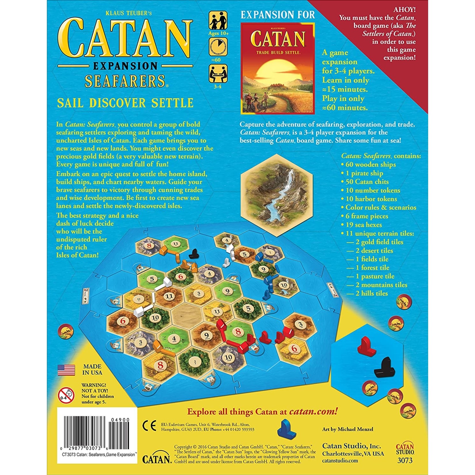 Catan: Seafarer's Expansion (10+)