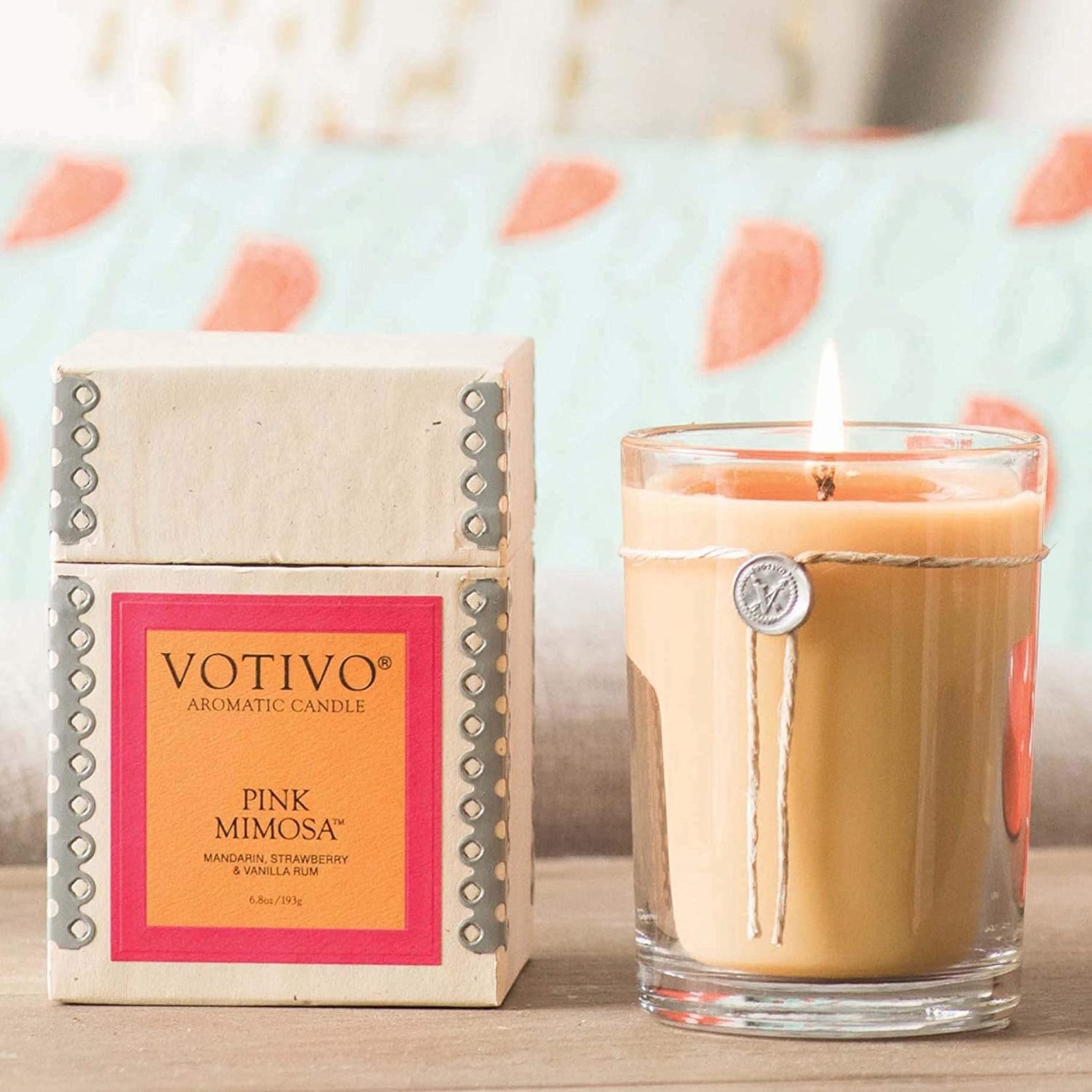 Votivo Pink Mimosa by Votivo 6.8oz