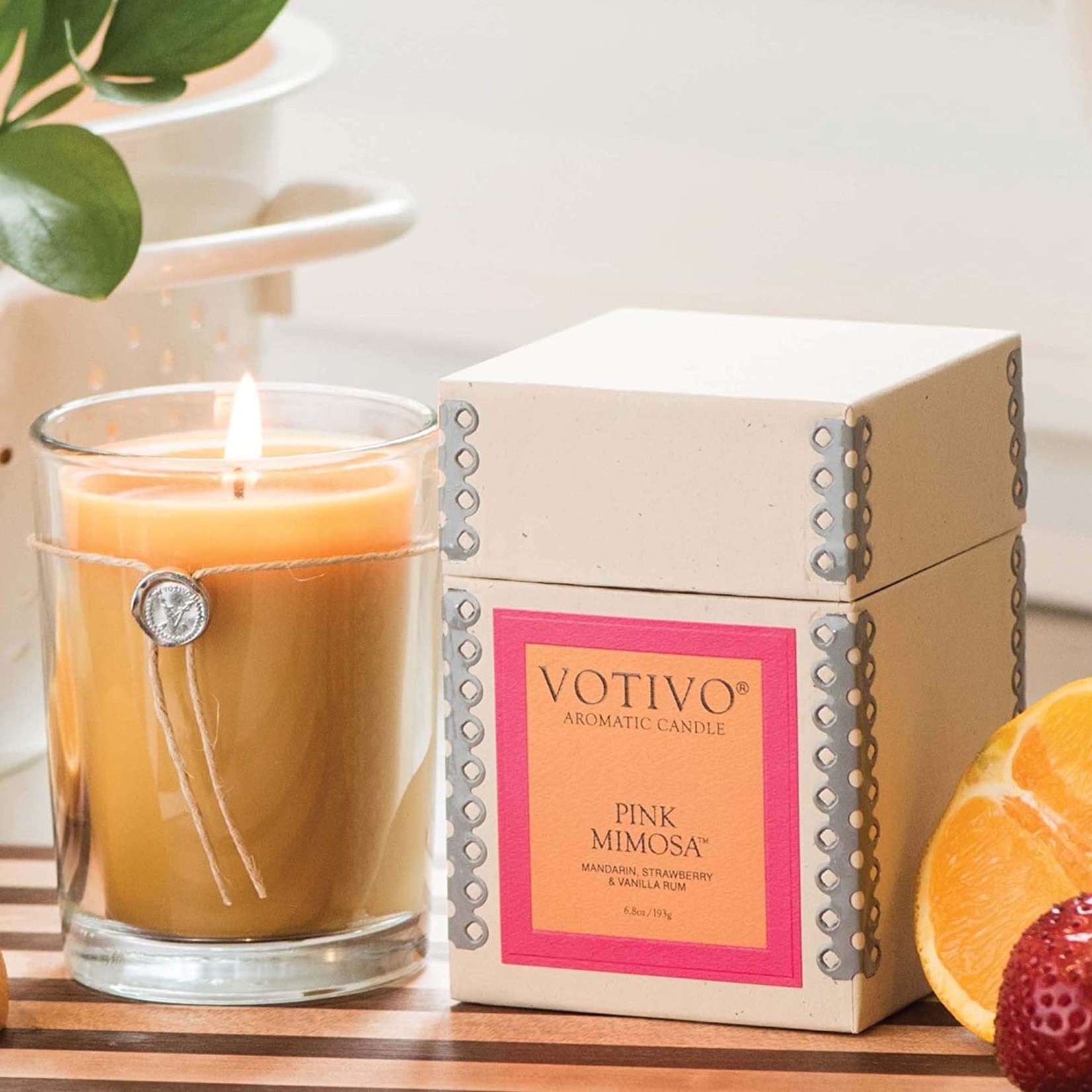 Votivo Pink Mimosa by Votivo 6.8oz