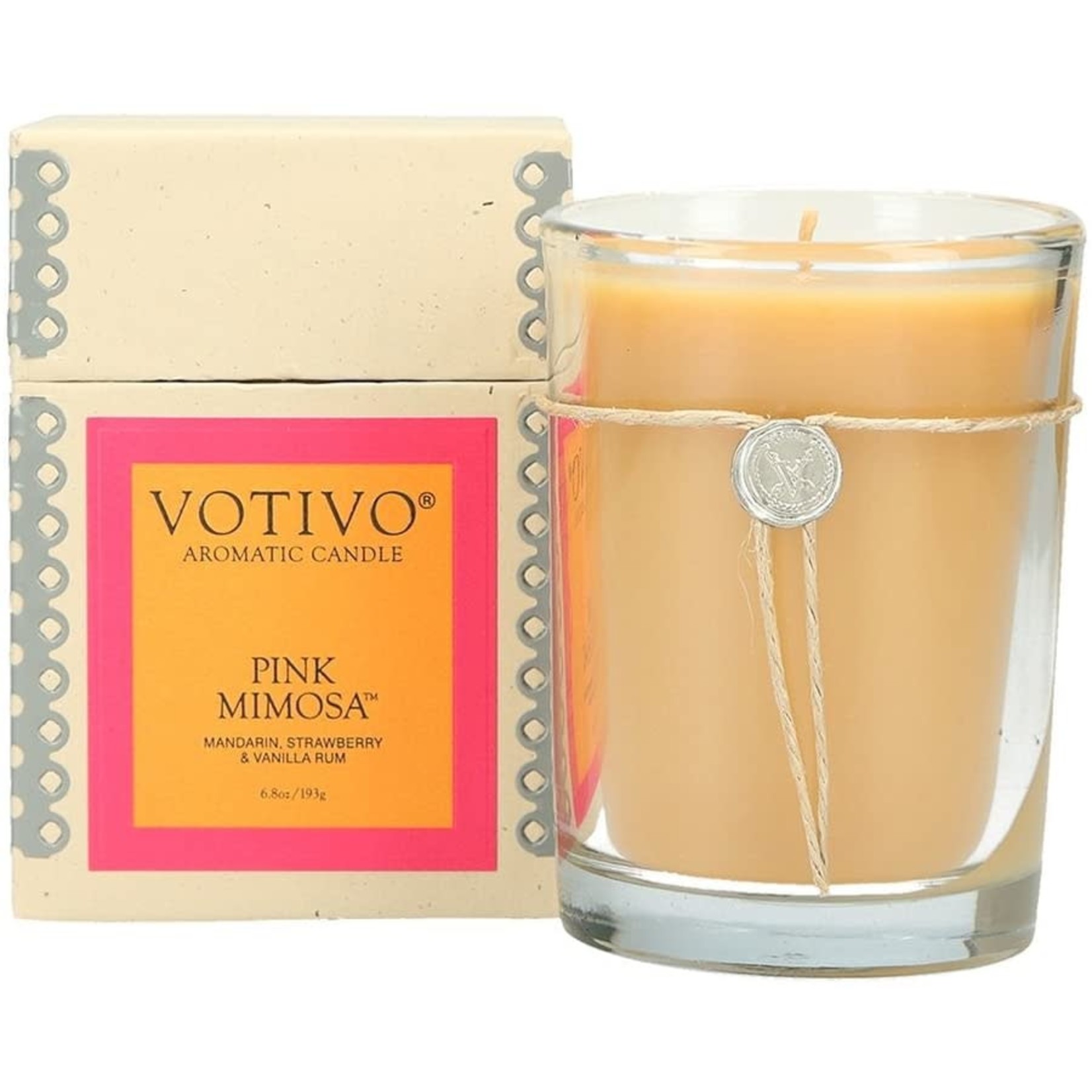 Votivo Pink Mimosa by Votivo 6.8oz