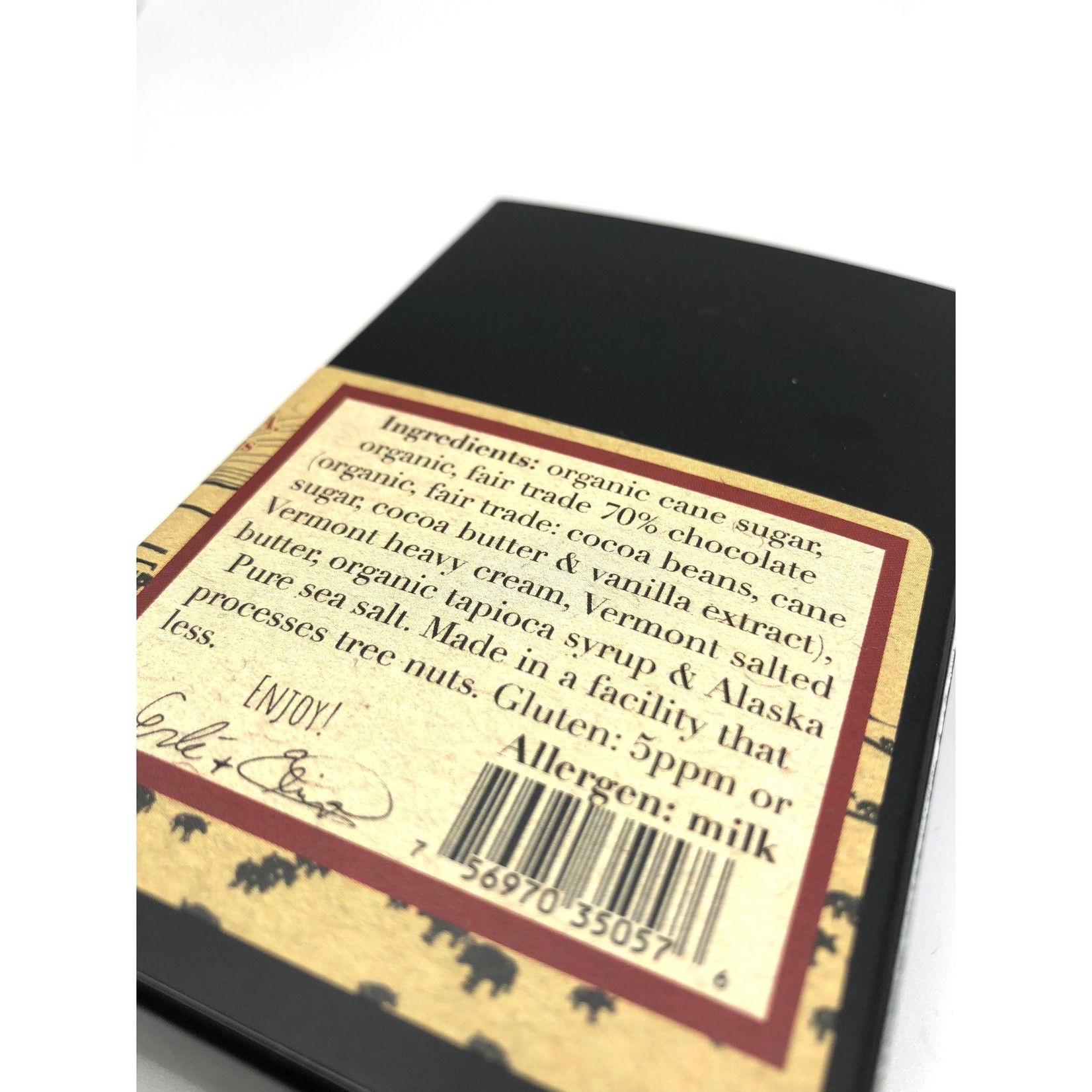 4 Piece Dark Chocolate Covered Salted Caramels