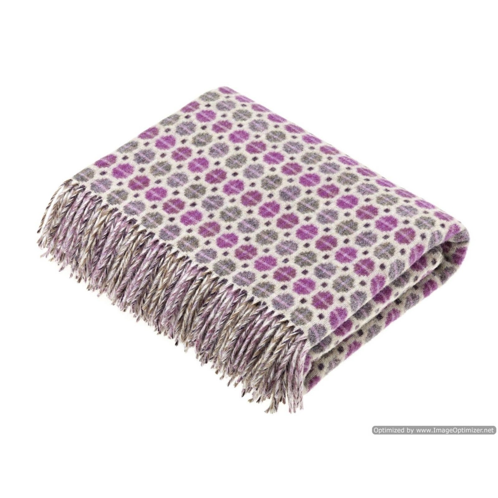 Milan Collection - Merino Lambswool Throws - Made in England | Clover