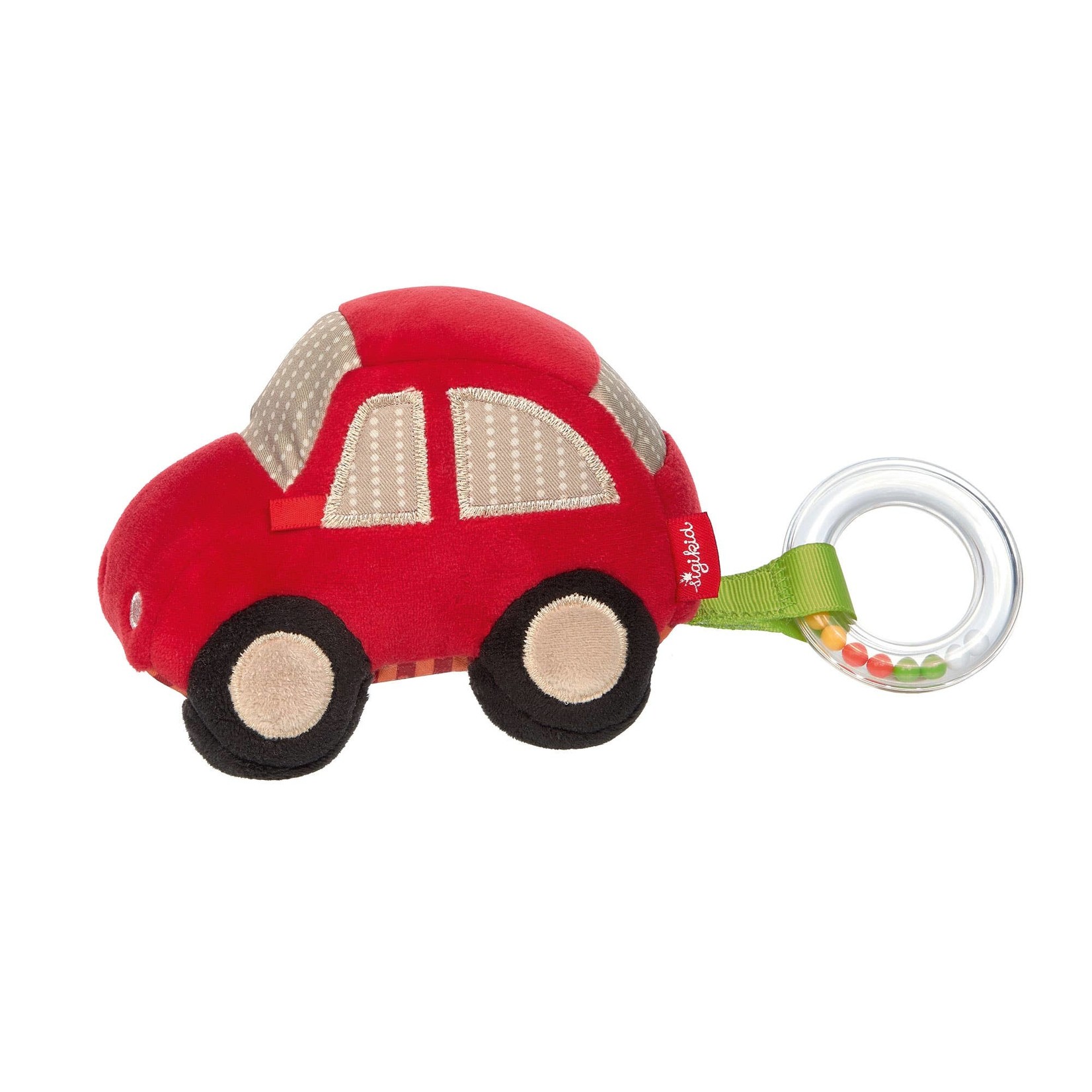 Red Car Activity Grasp Toy