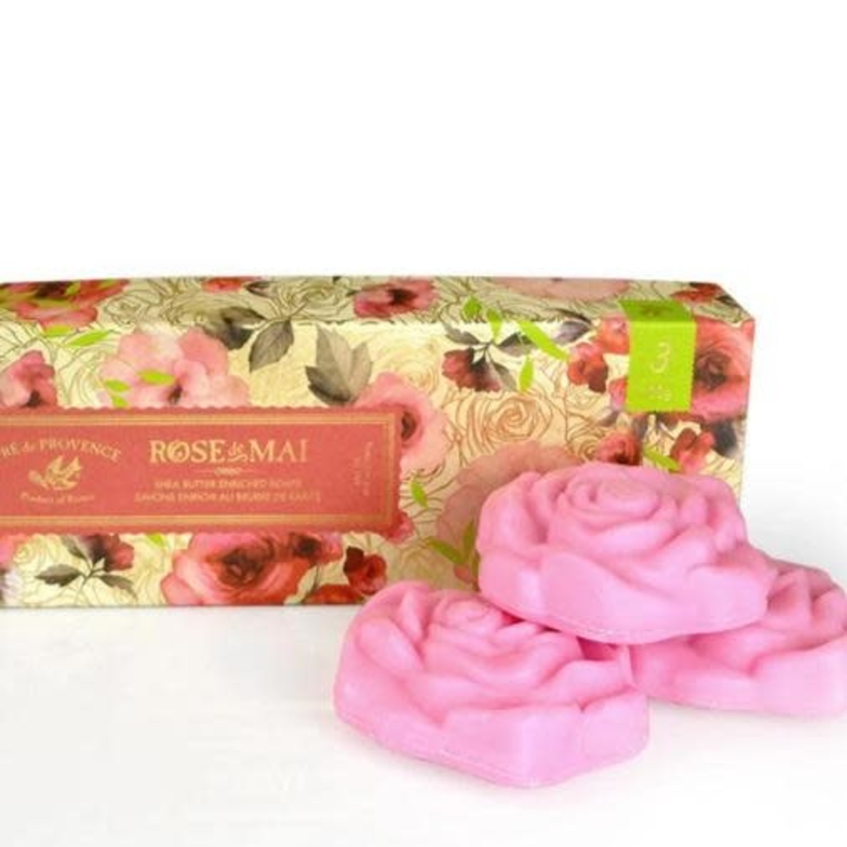 Rose de Mai Soap Gift Box Set (3x 100g)