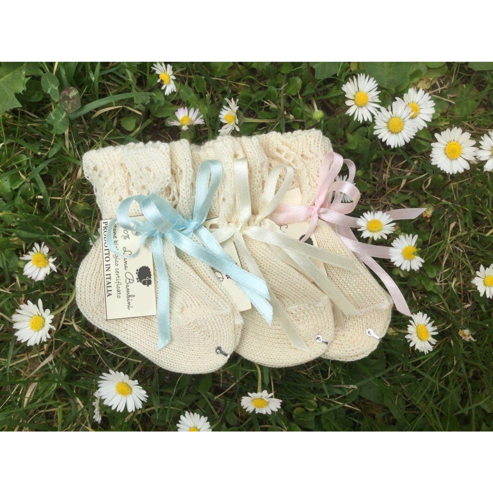 Fia 100% undyed organic cotton - BLUE
