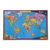 World Map 100 Piece Puzzle - Maxima Gift and Book Center