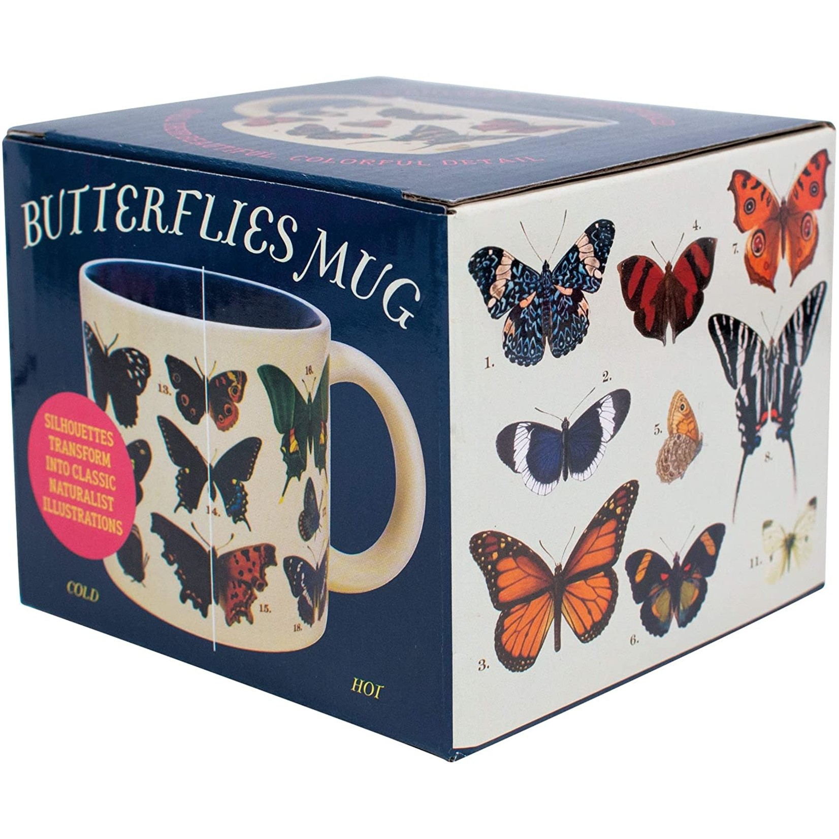 The Unemployed Philosophers Guild Butterfly Mug