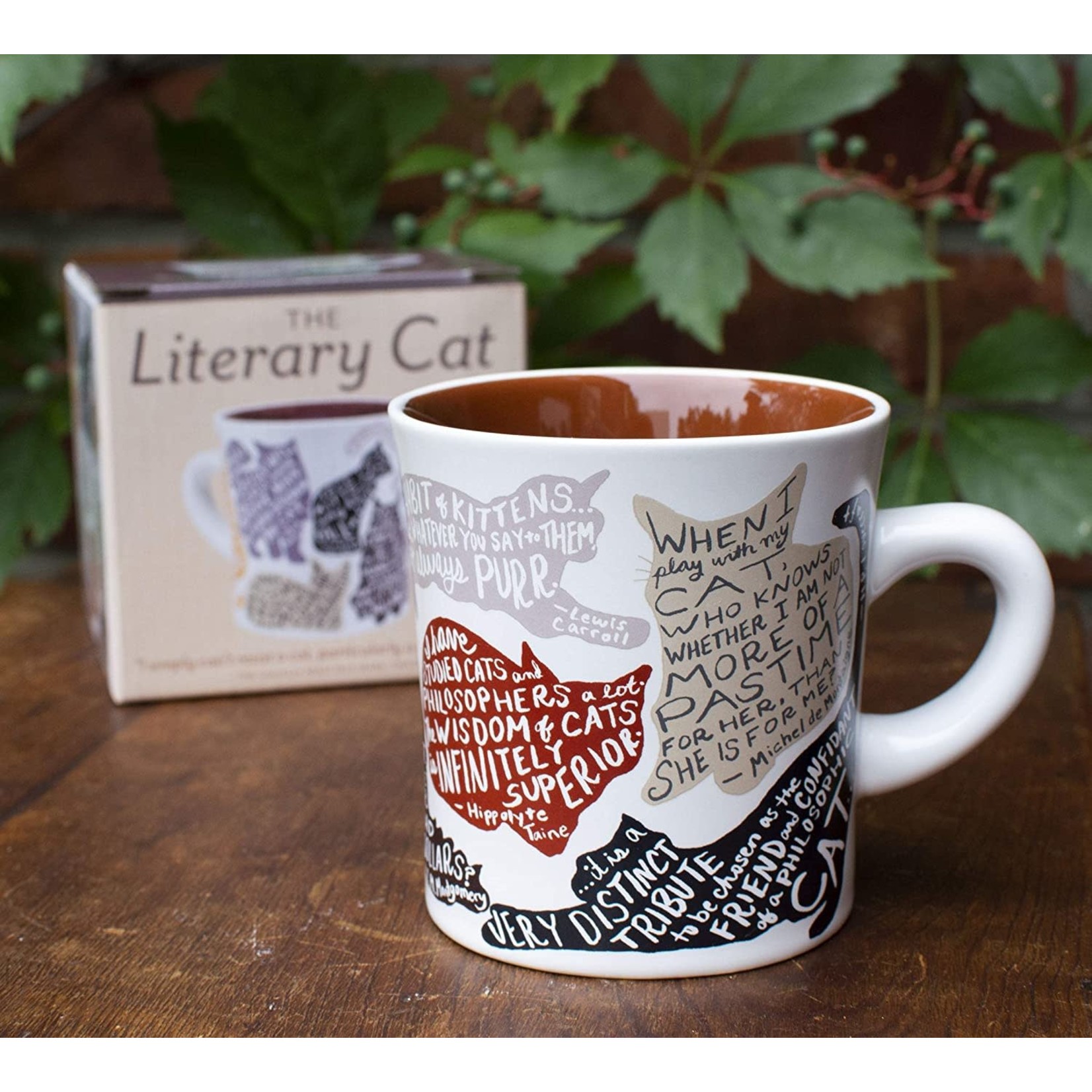 Literary Cat Mug
