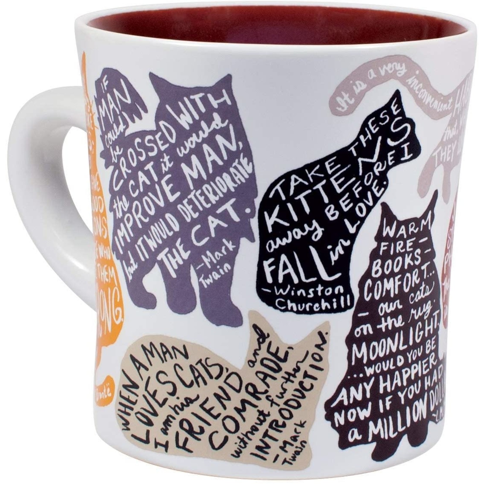 Literary Cat Mug