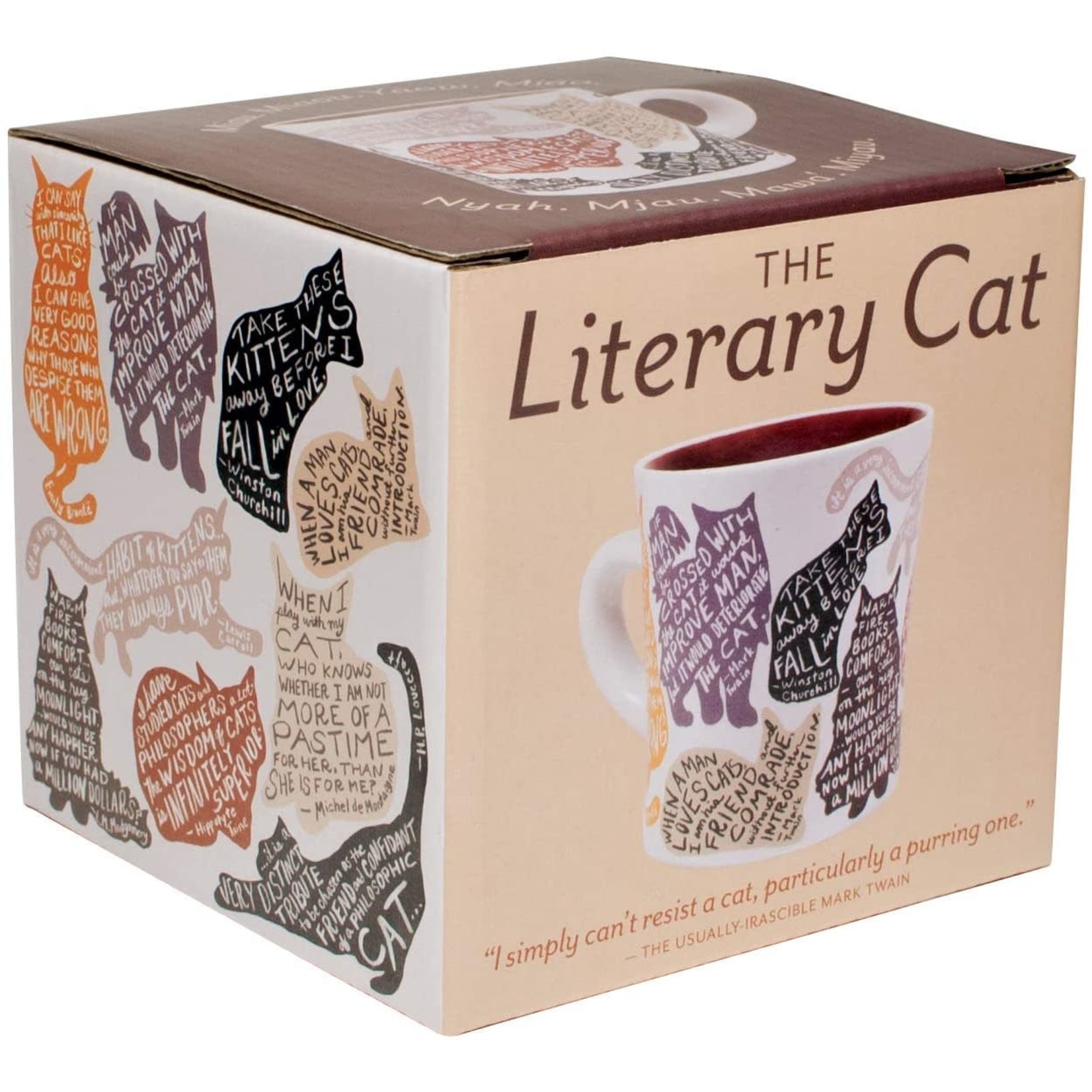 Literary Cat Mug