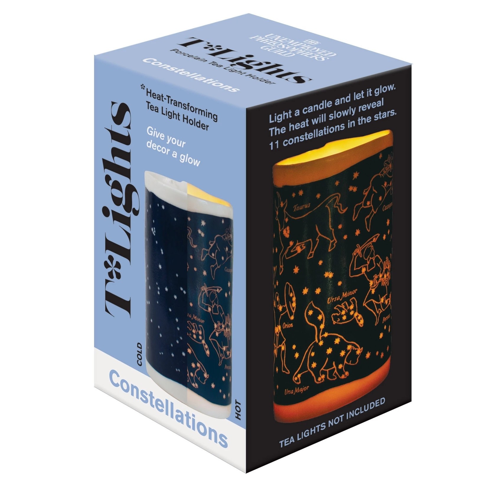 The Unemployed Philosophers Guild Tea Lights - Constellations