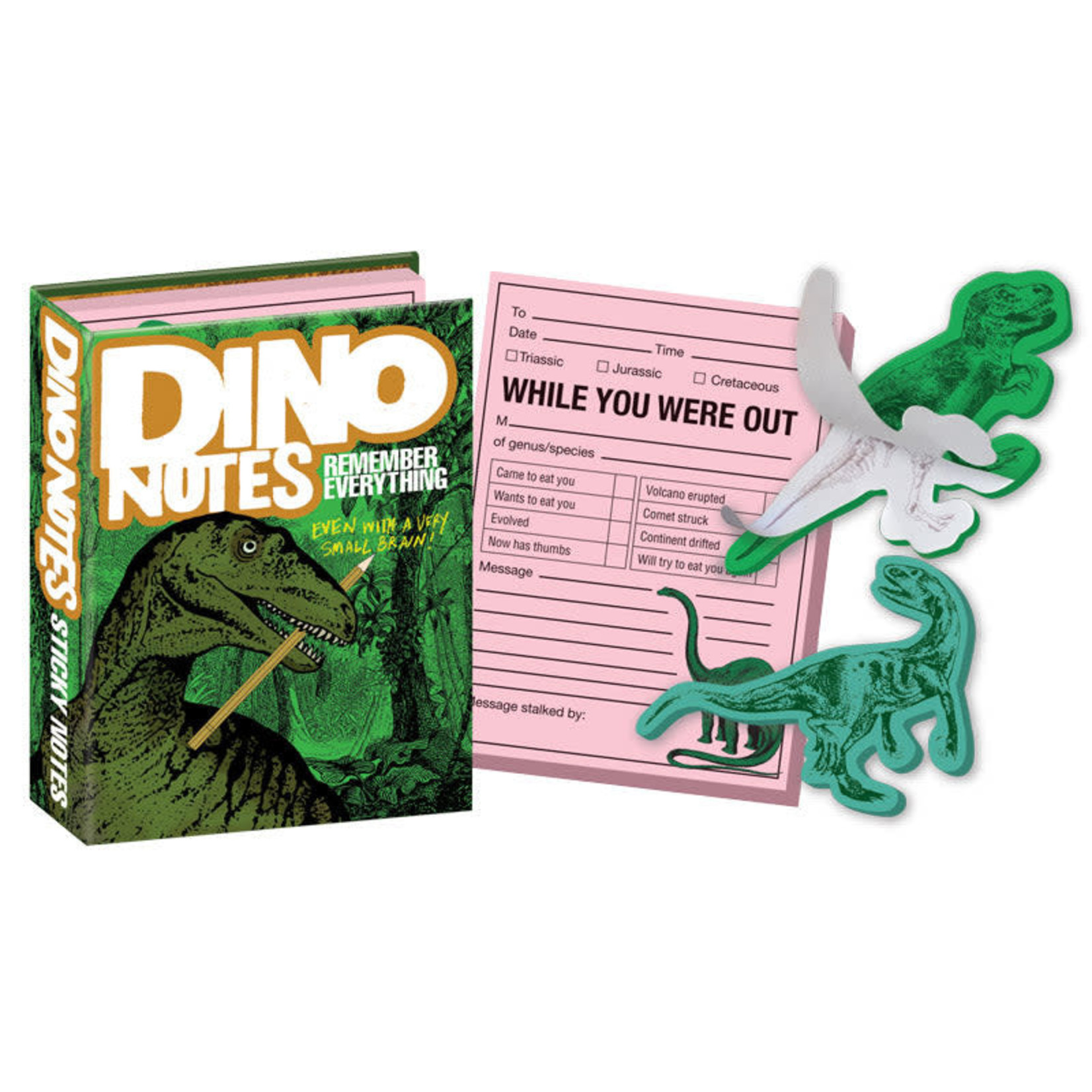 The Unemployed Philosophers Guild Dino Sticky Notes