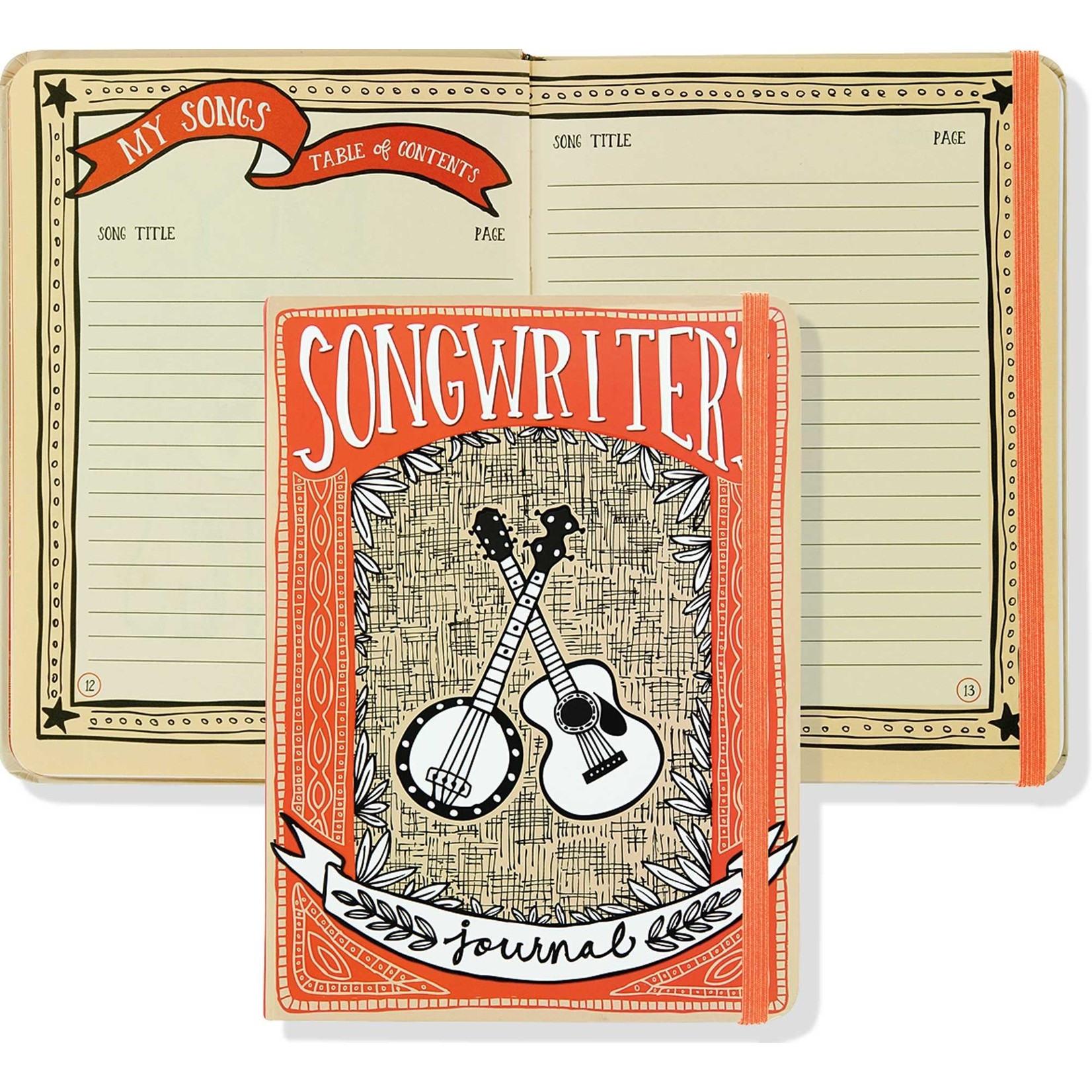 Peter Pauper Press Bookbound Journal: Songwriter's