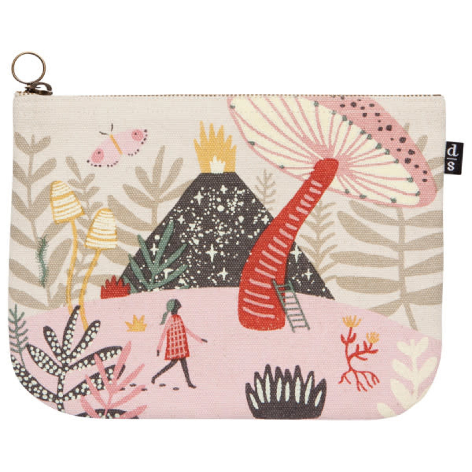 Zip Pouch Large Far and Awa
