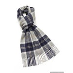 Bannochbrae Tartan Silver Scarf - Merino Lambswool