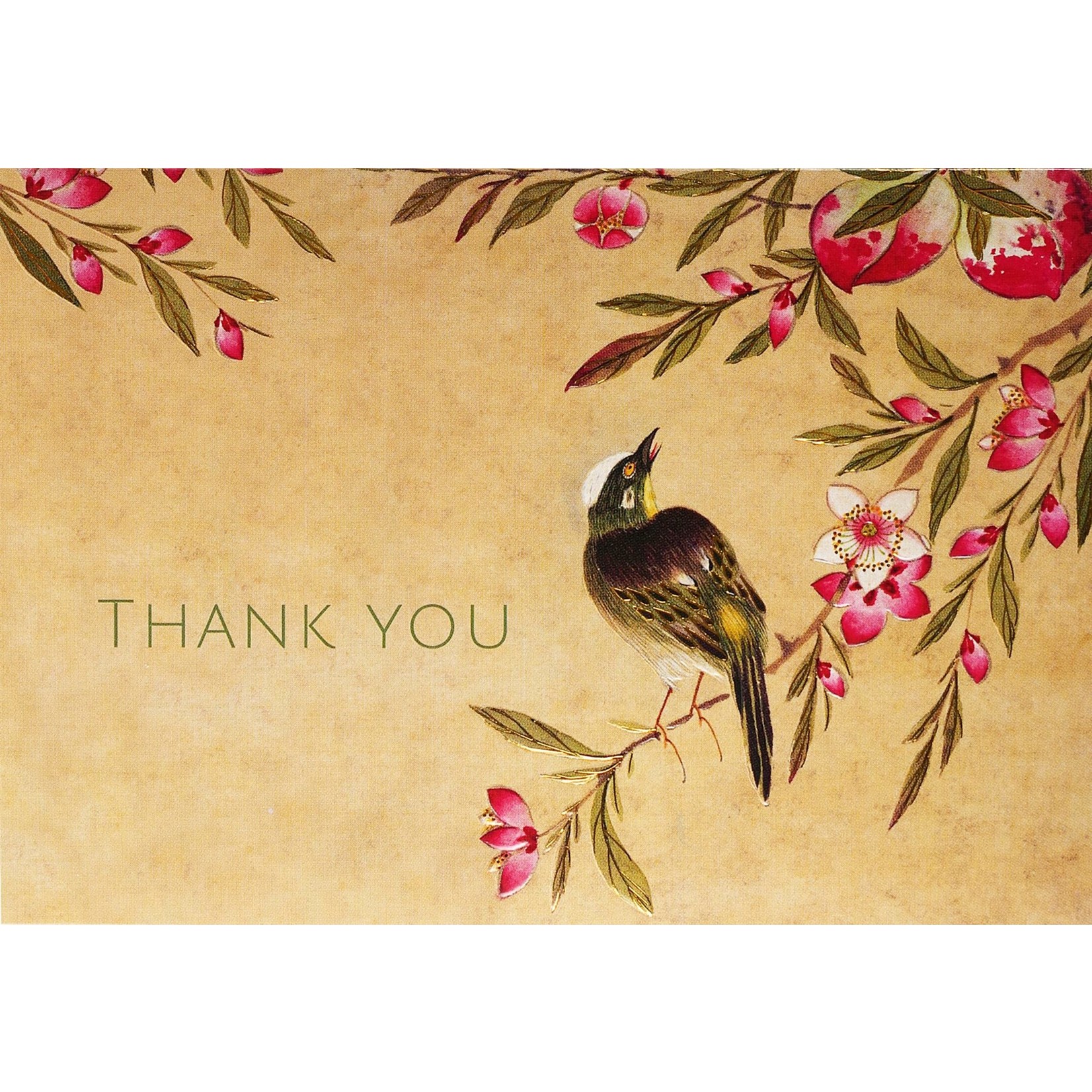 Boxed Thank You Cards: Peach Blossoms