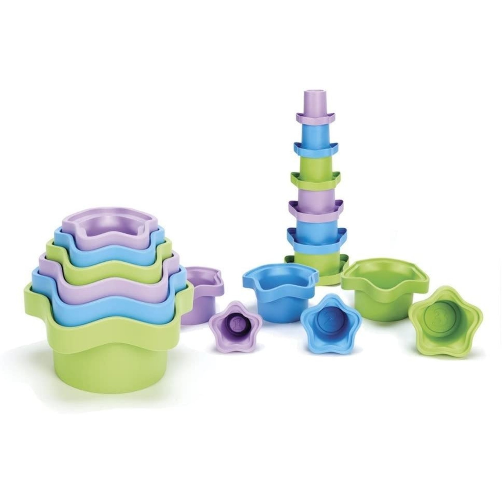 Green Toys - Stacking Cups 0+