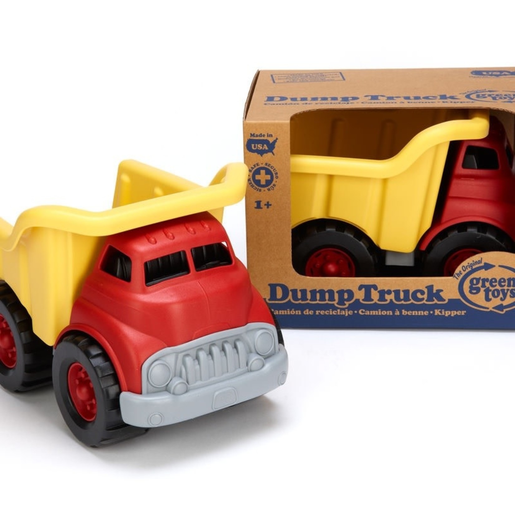 Green Toys - Dump Truck, Red 1+