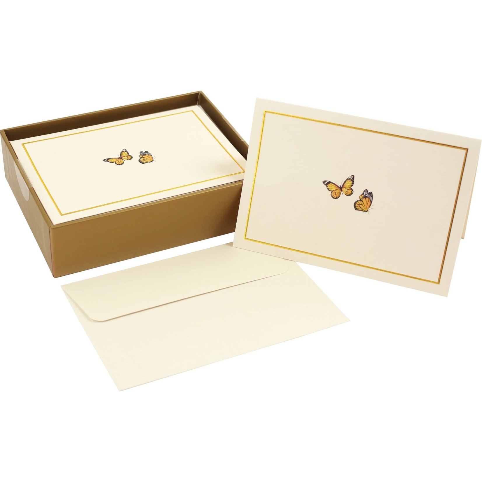 Peter Pauper Press Boxed Note Cards: Monarch Butterflies