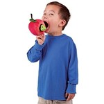 Worm in Apple Finger Puppet(O/P)