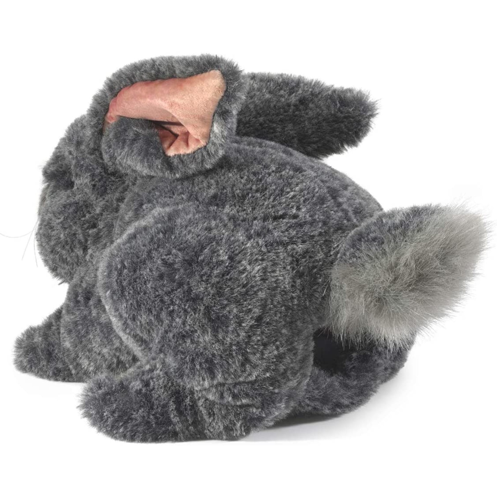 Gray Bunny Rabbit Hand Puppet
