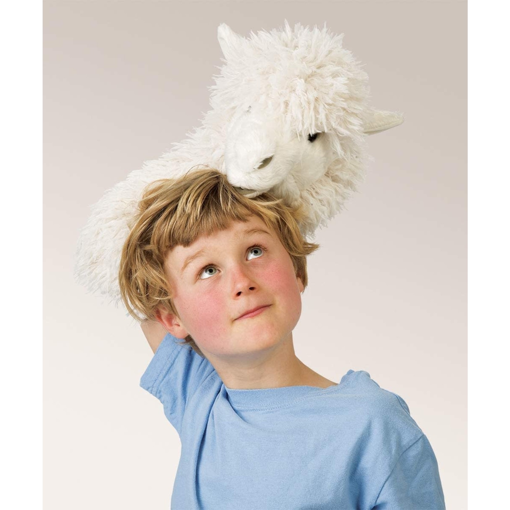 Alpaca Stage Hand Puppet