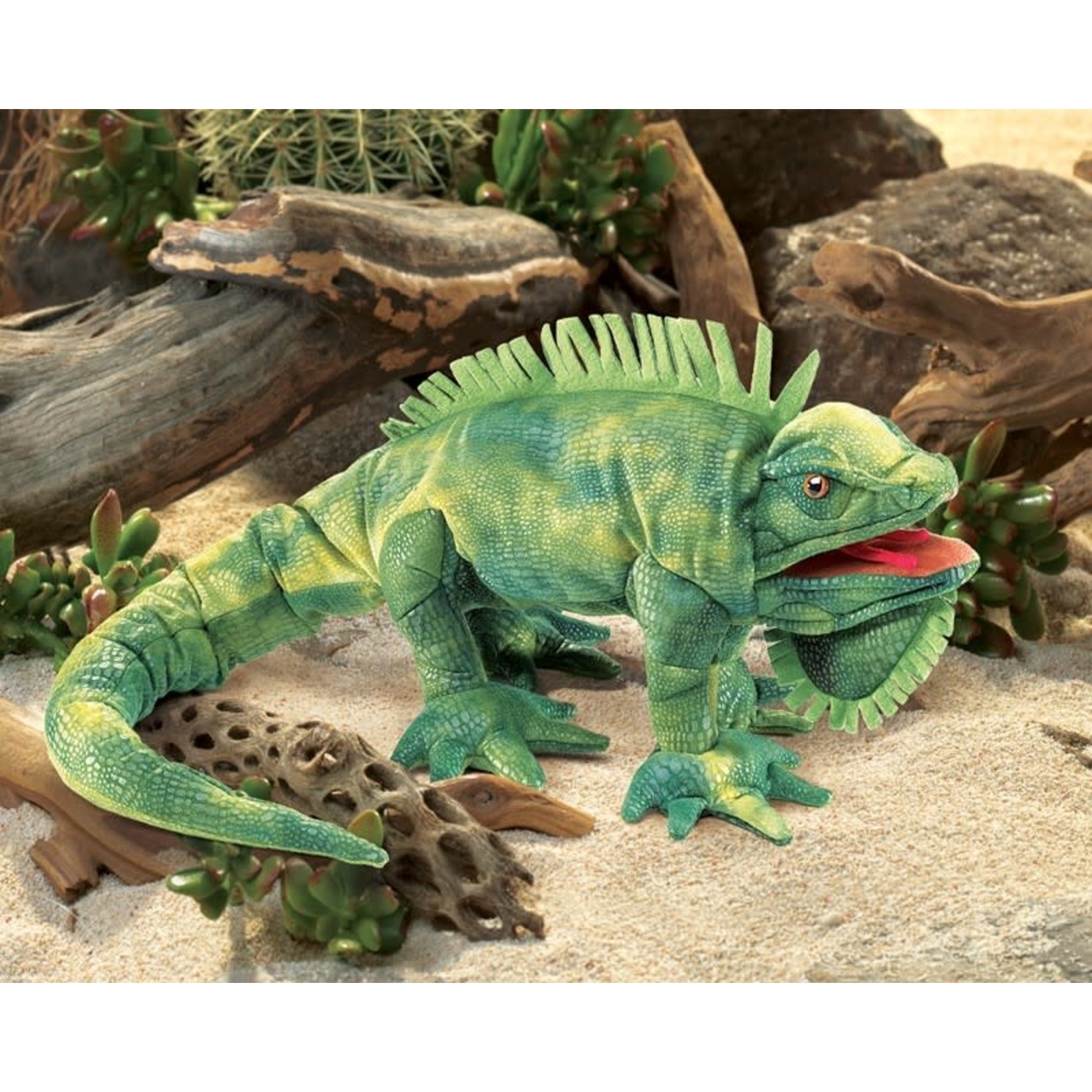 Iguana Hand Puppet