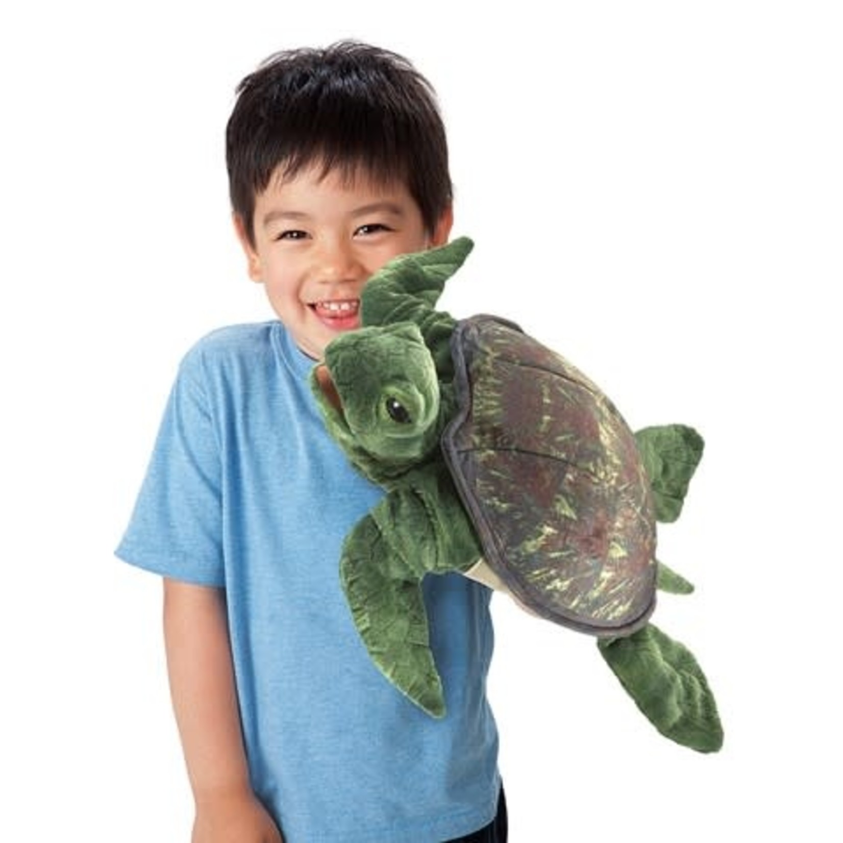 Sea Turtle Hand Puppet(O/P)