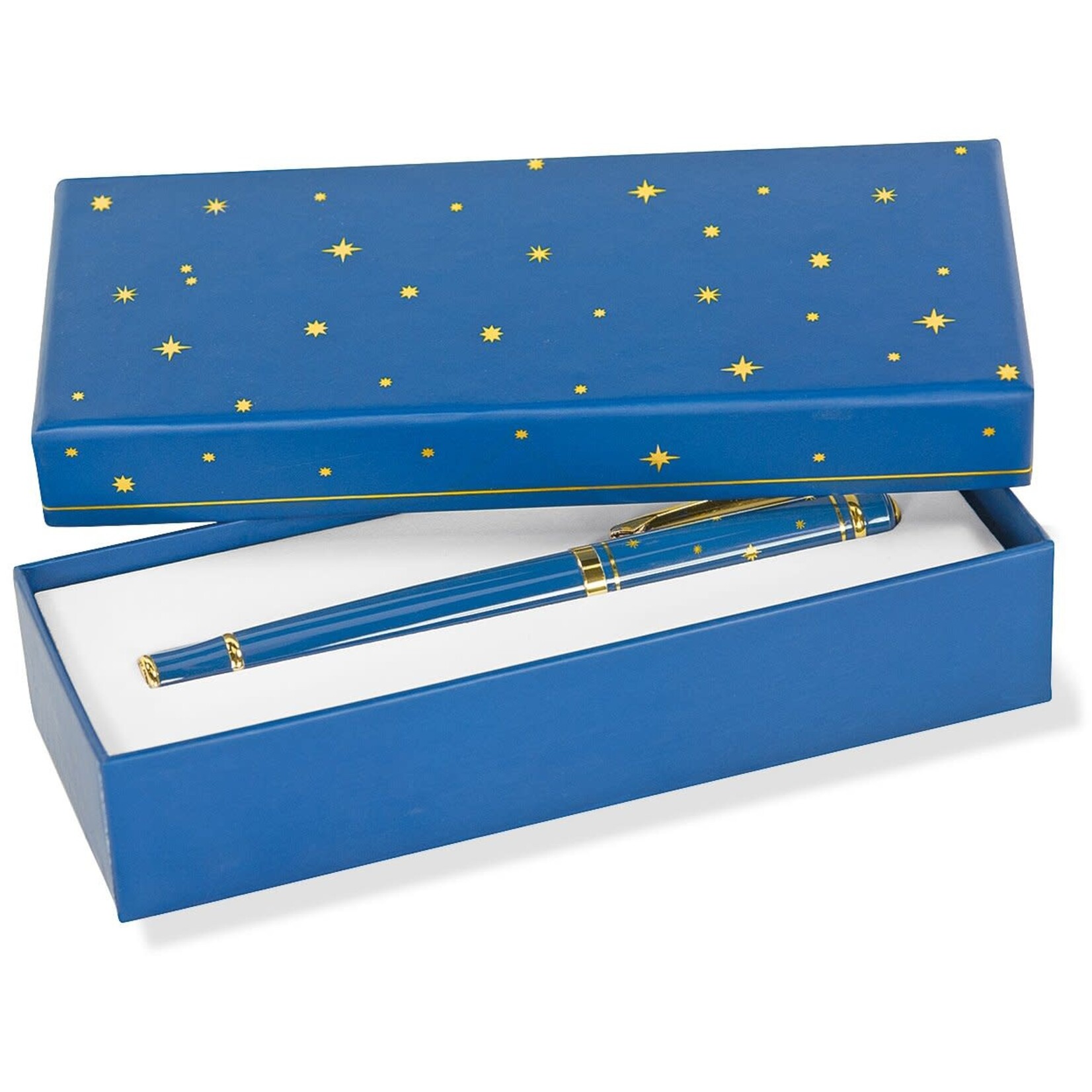 Peter Pauper Press Pen: Navy & Gold