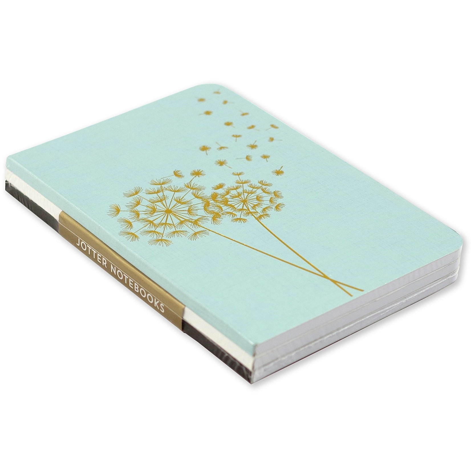 Peter Pauper Press Jotter Notebooks: Dandelion Wishes (3-pack) (Dot Grid Pattern)