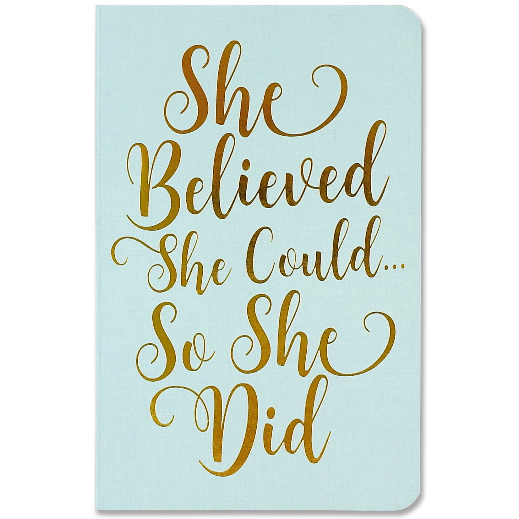 Peter Pauper Press Jotter Notebooks: She Believed She Could (3-pack) (Dot Grid Pattern))
