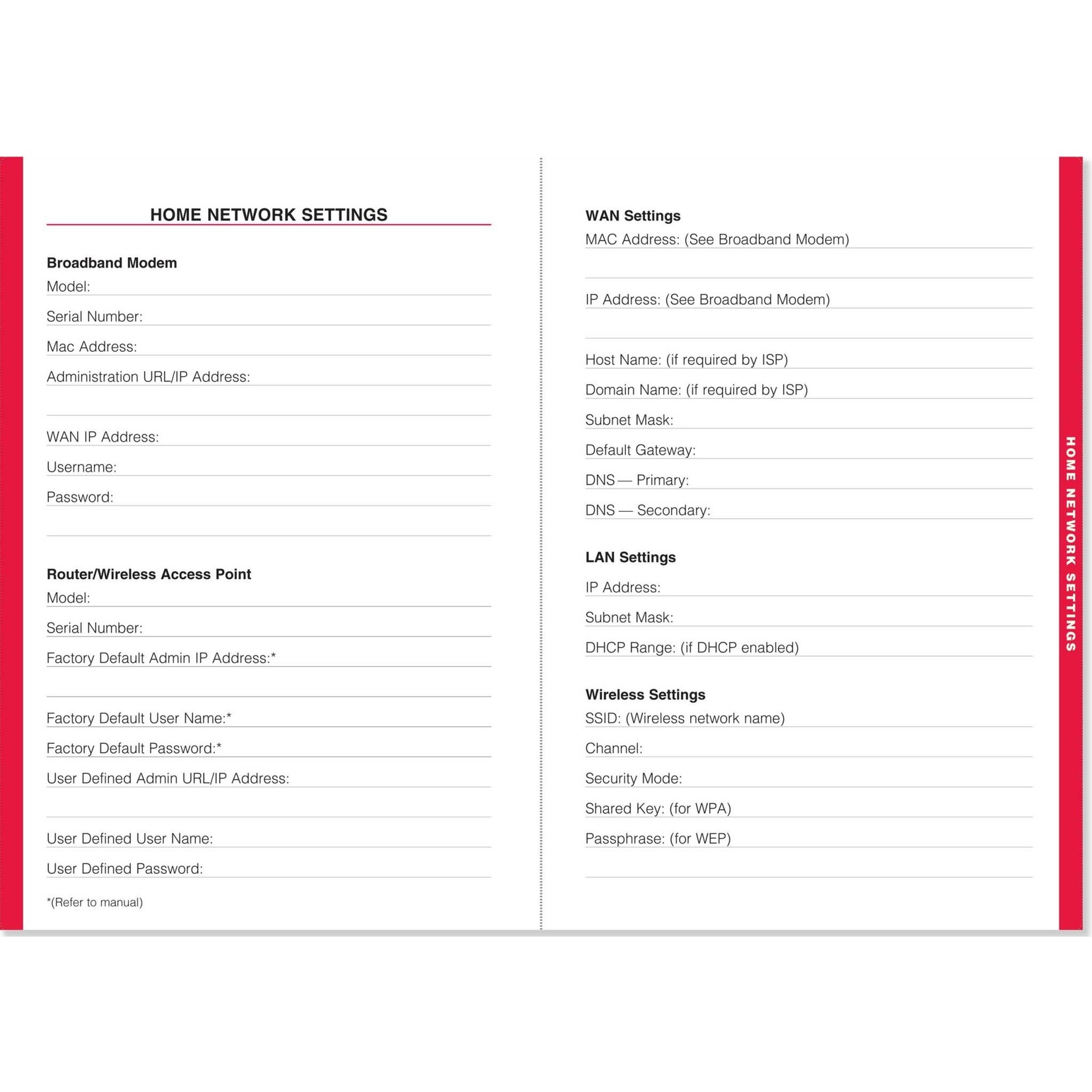 Peter Pauper Press Internet Logbook (Large, Black)
