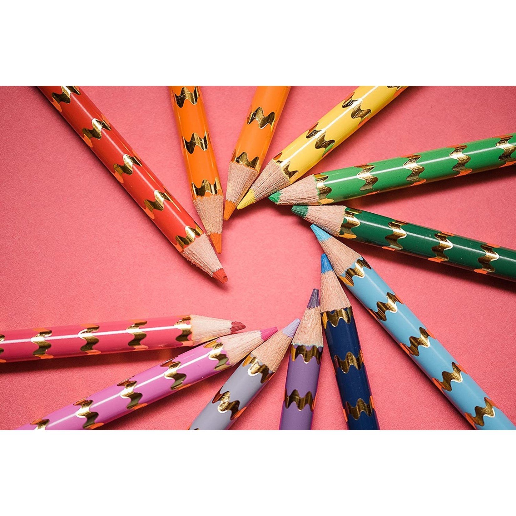 eeBoo 100 Colors 50 Double-Sided Pencils