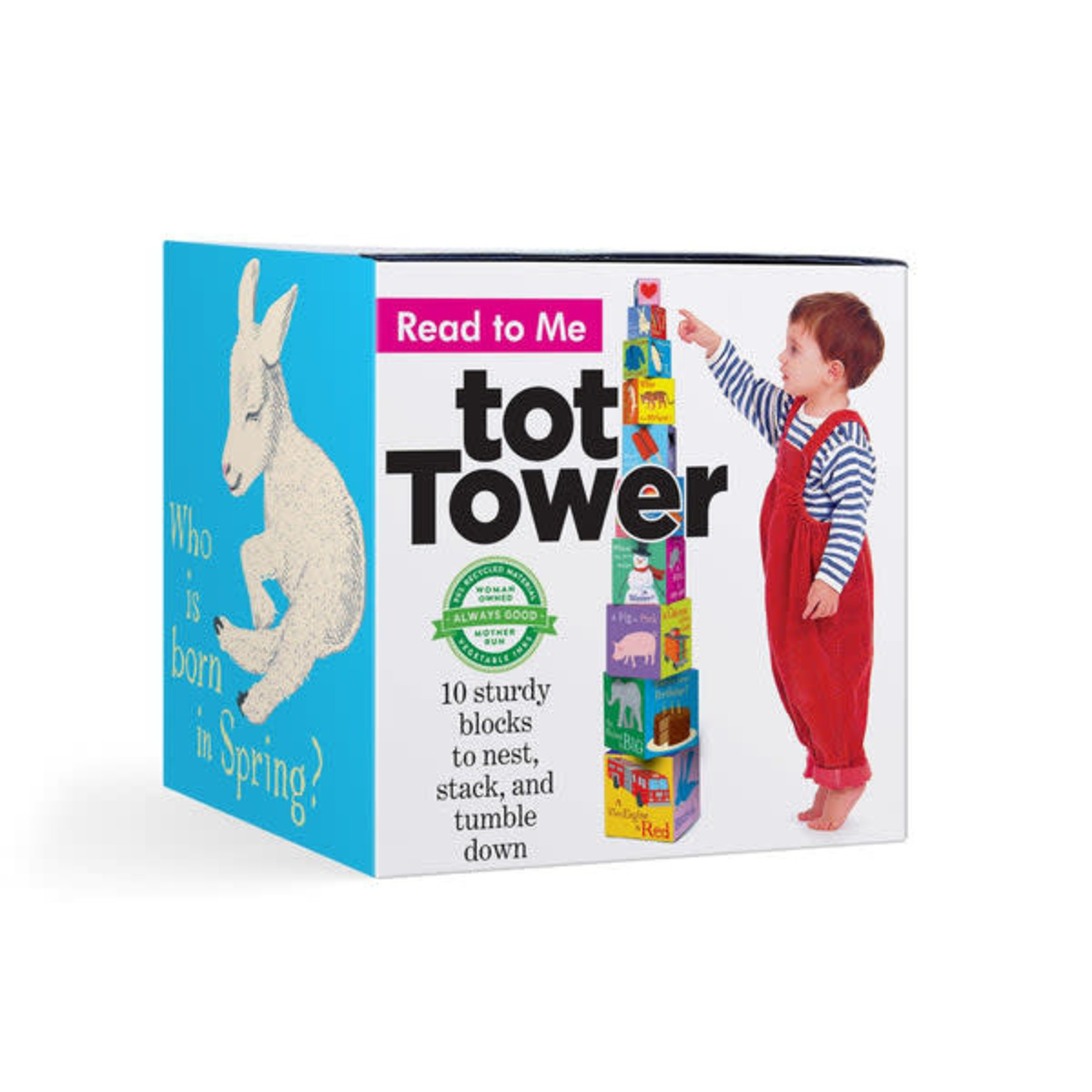 eeboo Read-To-Me Tot Tower 2+