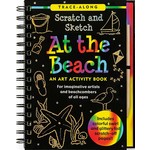 Peter Pauper Press Scratch & Sketch, At the Beach (Trace-Along)