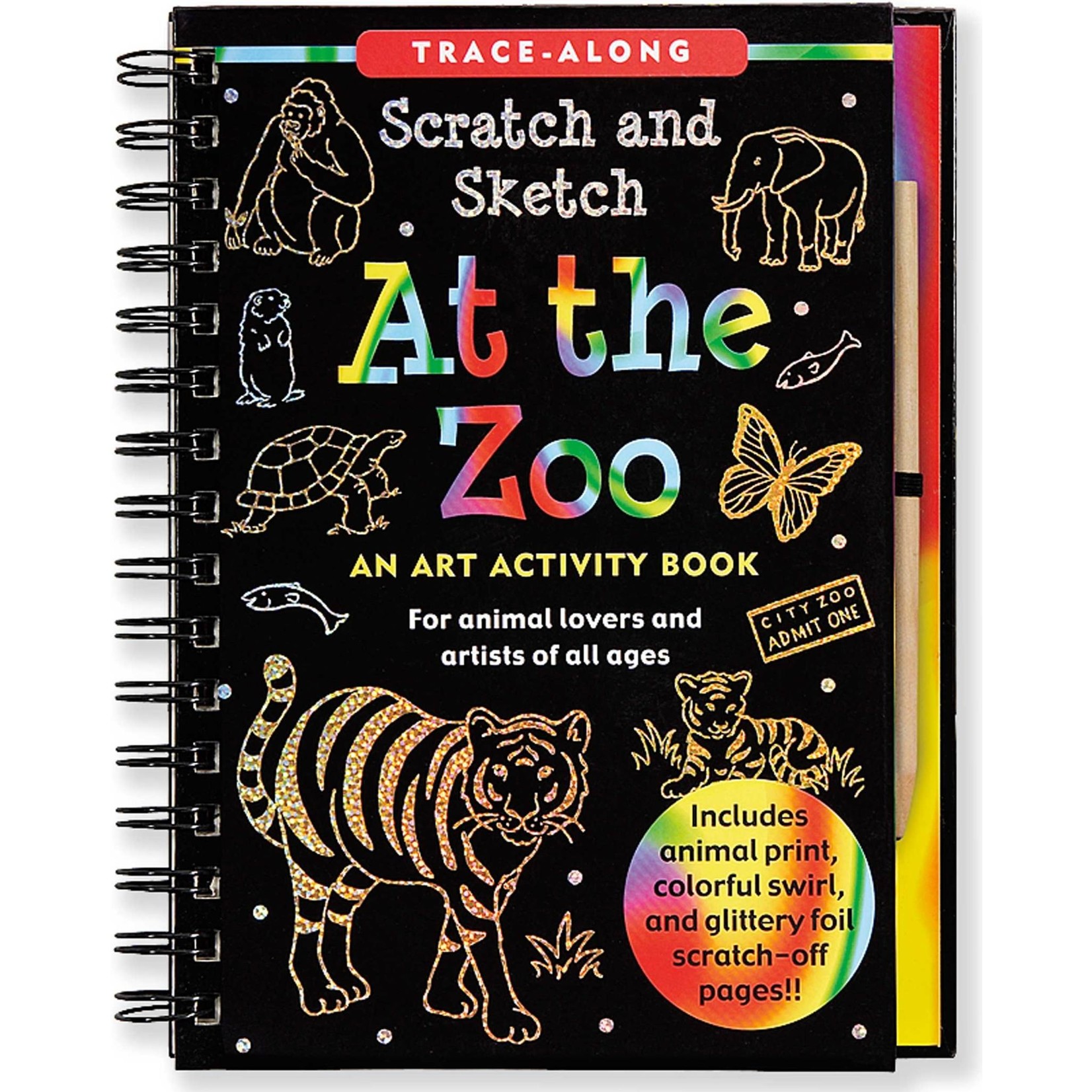 The ZOO Scratch Book, Beautiful day series scratch book by Park Young –  70EastBooks