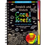Peter Pauper Press Scratch & Sketch, Coral Reefs (Trace-Along)