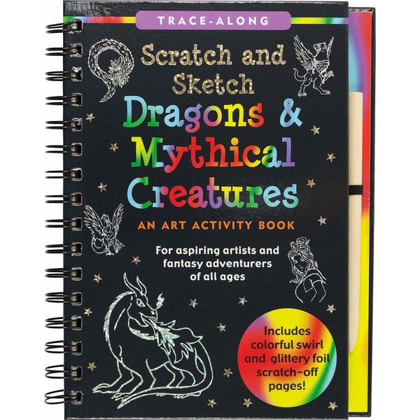 Scratch & Sketch Butterflies & Friends (Trace Along) - Maxima Gift and