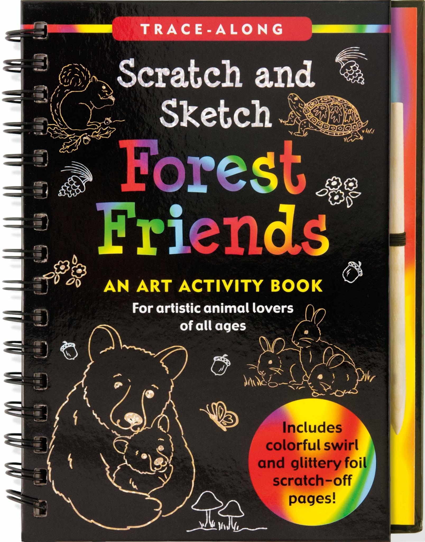 Scratch & Sketch, National Parks (Trace-Along) - Maxima Gift and