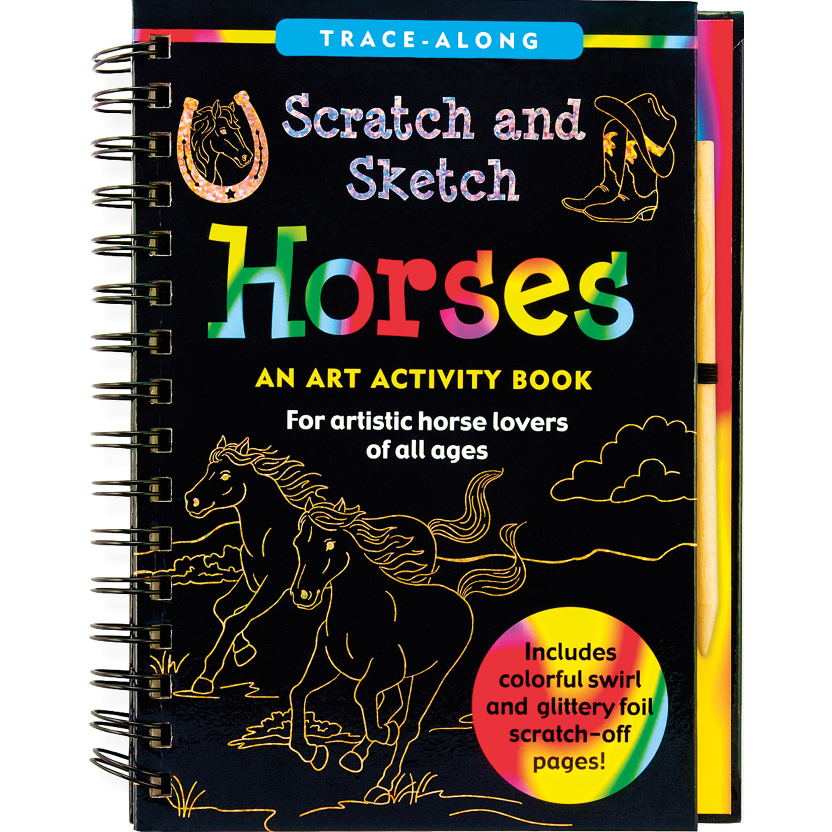 Scratch & Sketch, Horses (Trace-Along)
